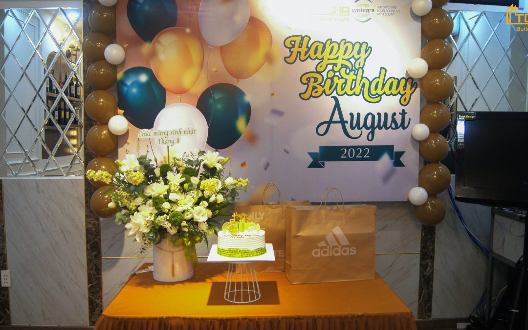 [We share, We care] TONA member’s birthday party in August