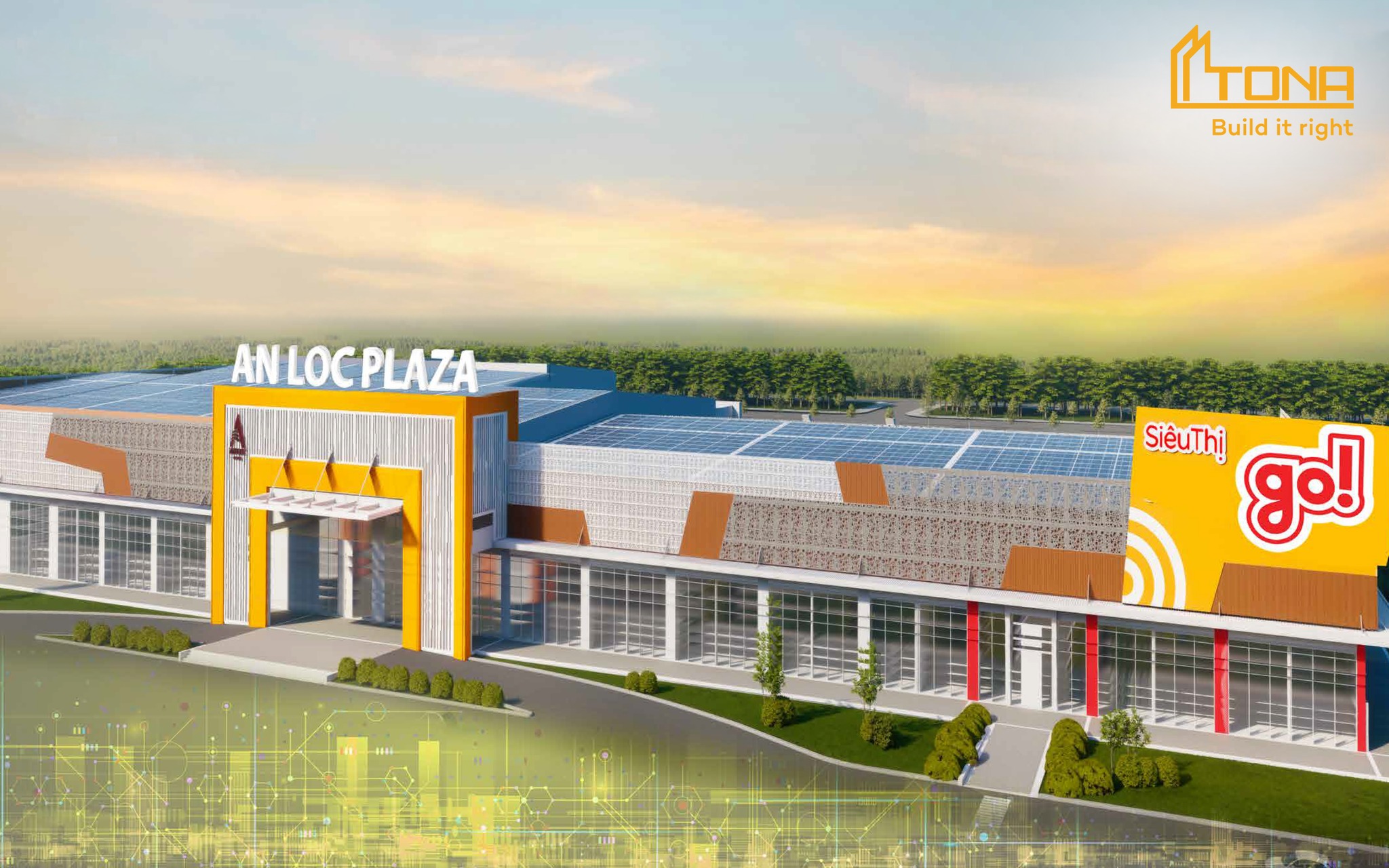 TONA COMMENCES UPGRADE OF AN LOC PLAZA SHOPPING CENTER: A NEW COMMERCIAL LANDMARK IN DONG NAI